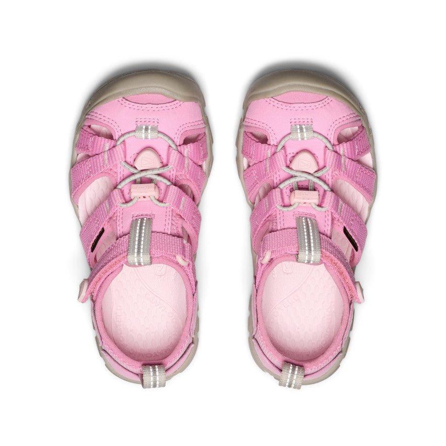 Keen - Seacamp II CNX - Little Kid - Moonlite Mauve/Giggle Pink - Two Giraffes Children's Footwear