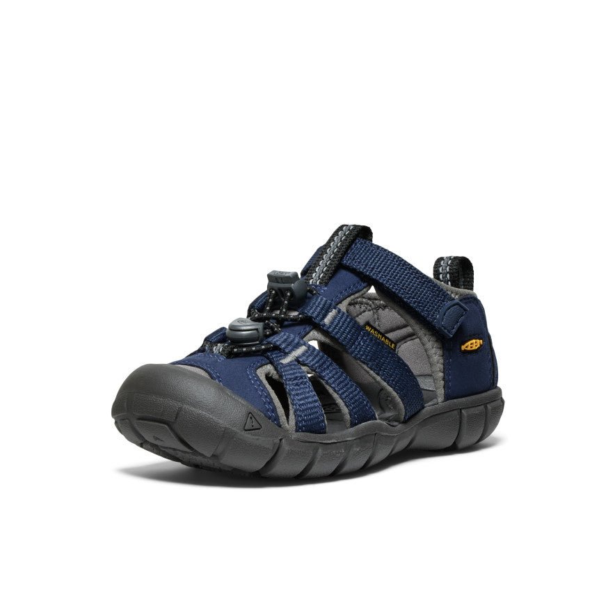 Keen - Seacamp II CNX - Little Kid - Naval Academy/Drizzle - Two Giraffes Children's Footwear