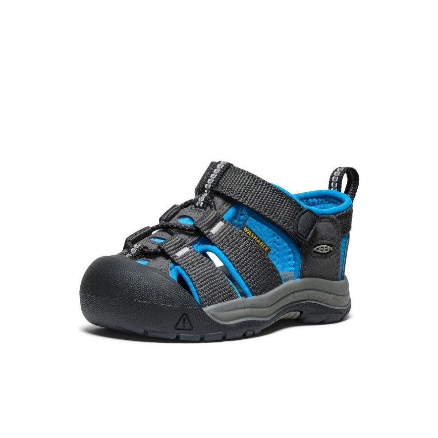 Keen - Toddlers' Newport H2 - Magnet/Brilliant Blue - Two Giraffes Children's Footwear