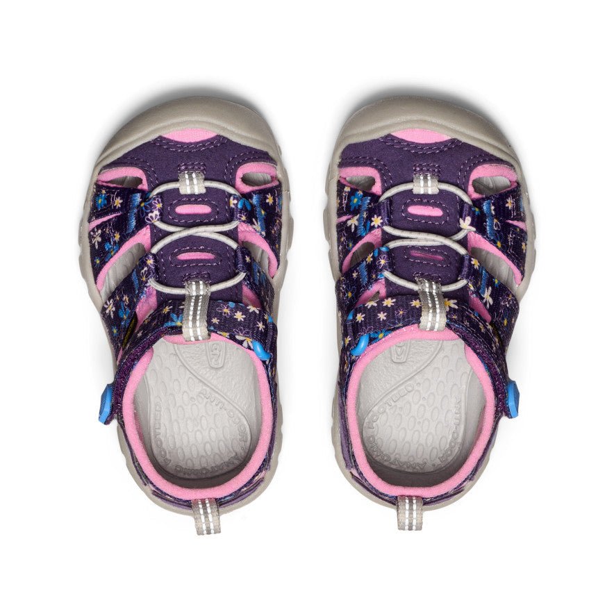 Keen - Toddlers' Seacamp II CNX - Daisies/Marina - Two Giraffes Children's Footwear