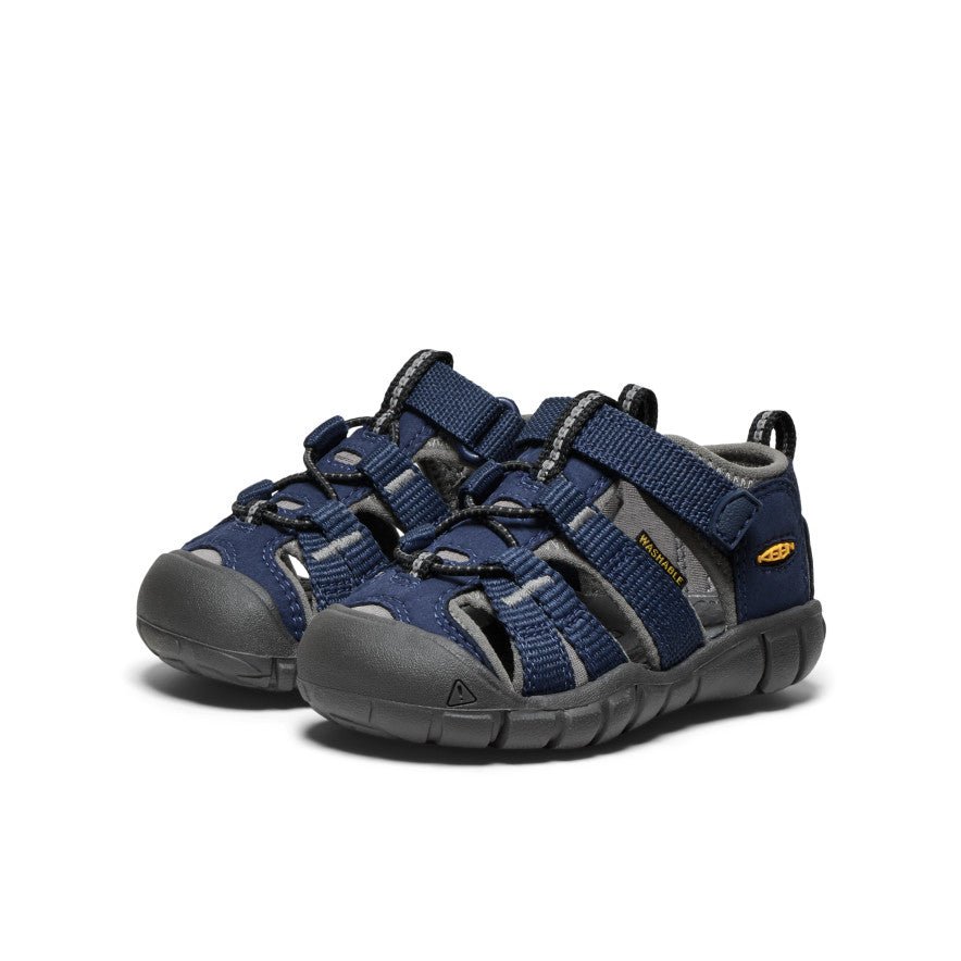 Keen - Toddlers' Seacamp II CNX - Naval Academy/Drizzle - Two Giraffes Children's Footwear