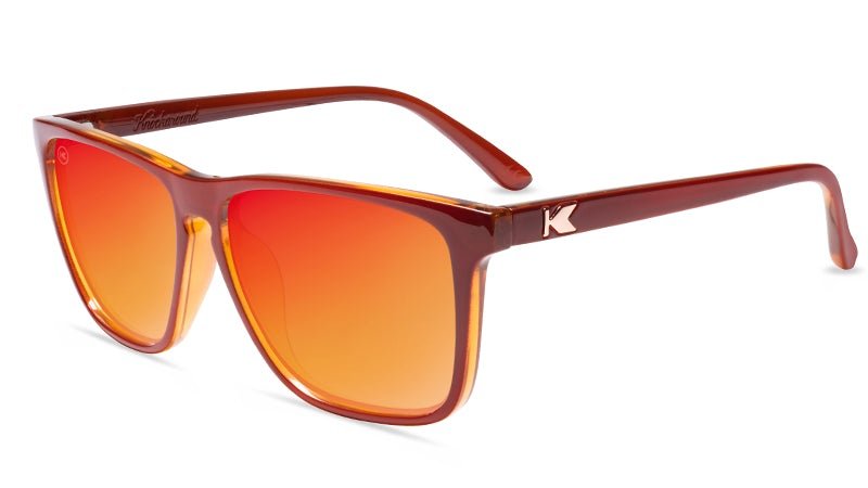Knockaround Sunglasses - Fast Lanes - Bonfire - Two Giraffes Children's Footwear