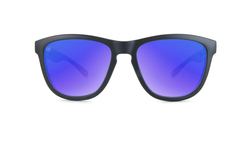 Knockaround Sunglasses - Kids Premiums Polarized - Black/Moonshine - Two Giraffes Children's Footwear