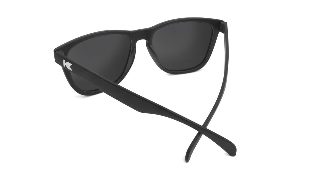 Knockaround Sunglasses - Kids Premiums Polarized - Black/Smoke - Two Giraffes Children's Footwear