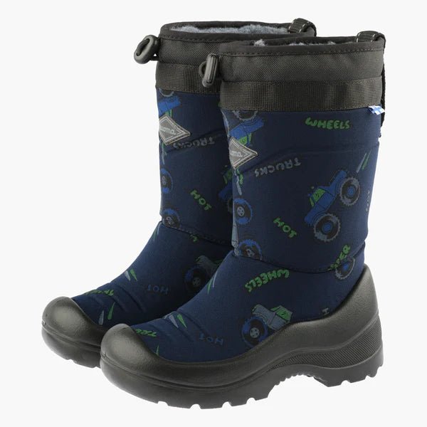 KUOMA - Snowlock - Blue Monster - Two Giraffes Children's Footwear