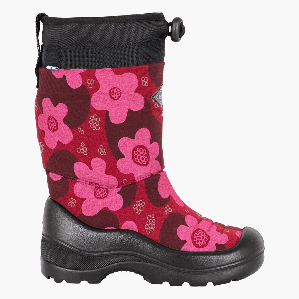 KUOMA - Snowlock Pink Flower - Two Giraffes Children's Footwear