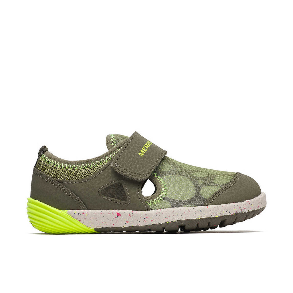 MERRELL - Bare Steps® H2O Sneaker - Olive - Two Giraffes Children's Footwear
