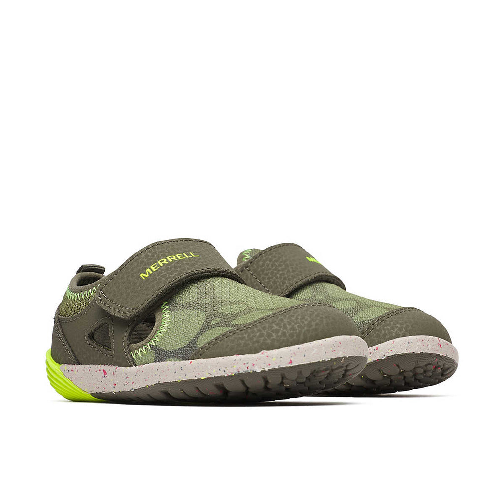 MERRELL - Bare Steps® H2O Sneaker - Olive - Two Giraffes Children's Footwear