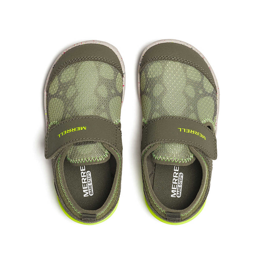 MERRELL - Bare Steps® H2O Sneaker - Olive - Two Giraffes Children's Footwear