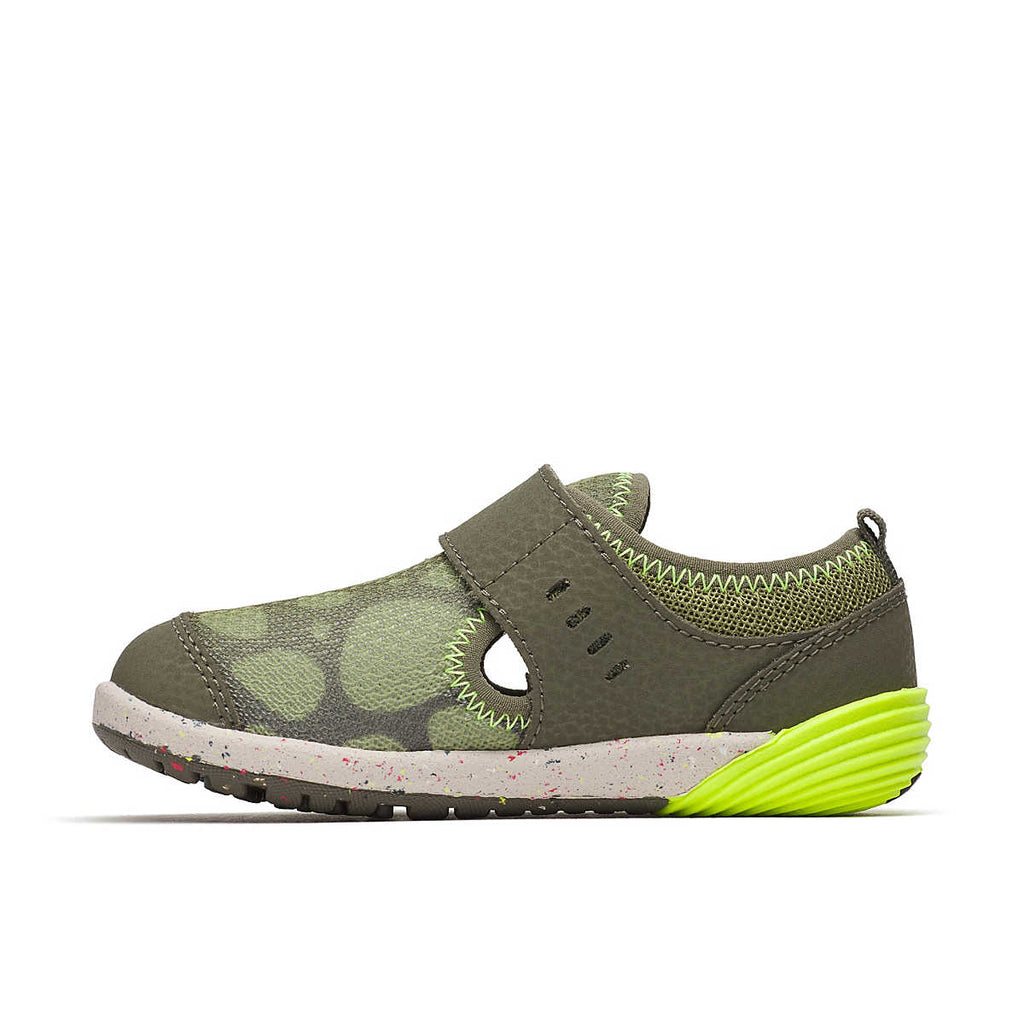 MERRELL - Bare Steps® H2O Sneaker - Olive - Two Giraffes Children's Footwear