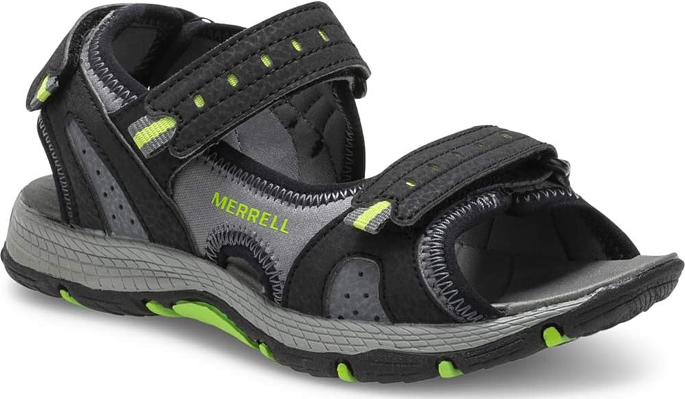 MERRELL - Panther Sandal 2.0 - Black - Two Giraffes Children's Footwear