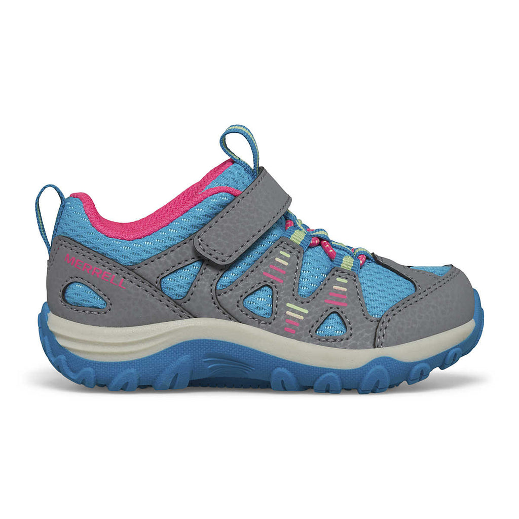 MERRELL - Trail Chaser 2 - Grey/Turquoise - Two Giraffes Children's Footwear