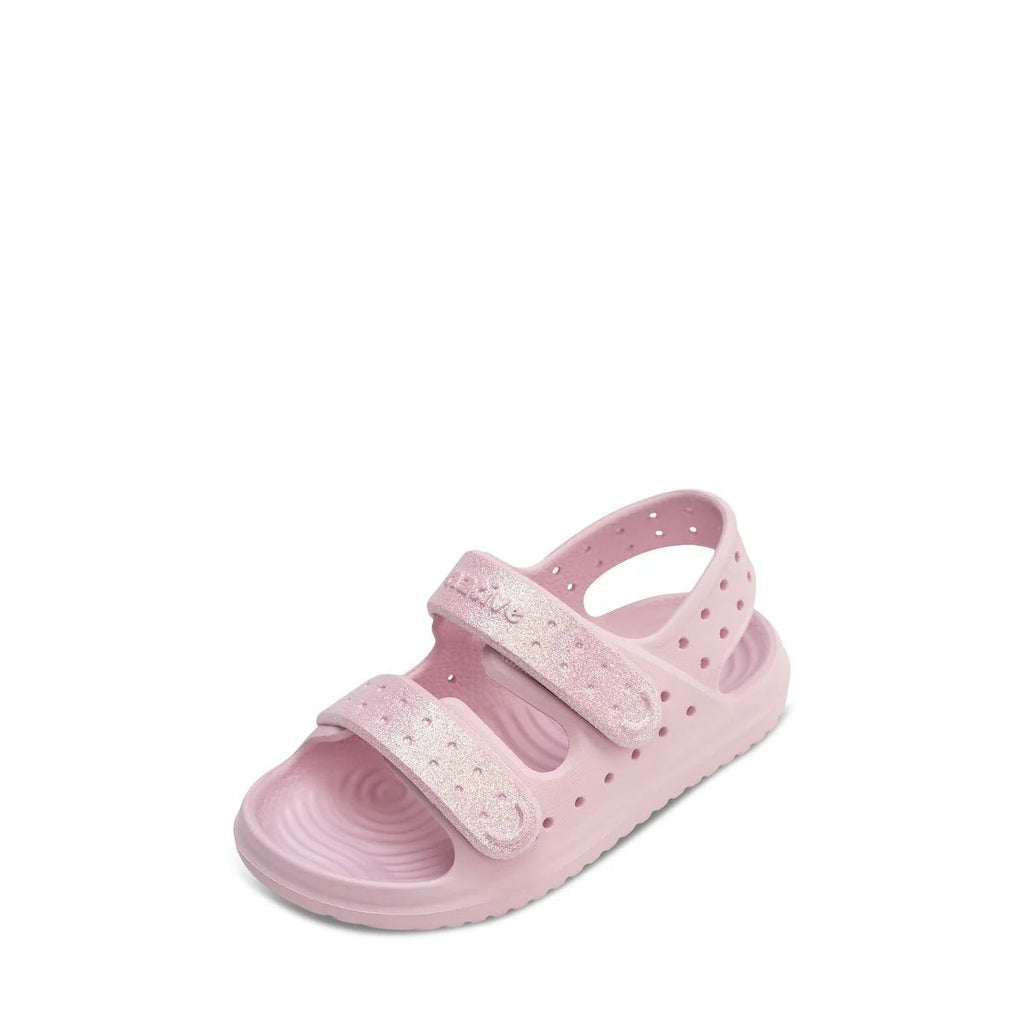 NATIVE - Chase Big Kid - Barely Pink Bling - Two Giraffes Children's Footwear