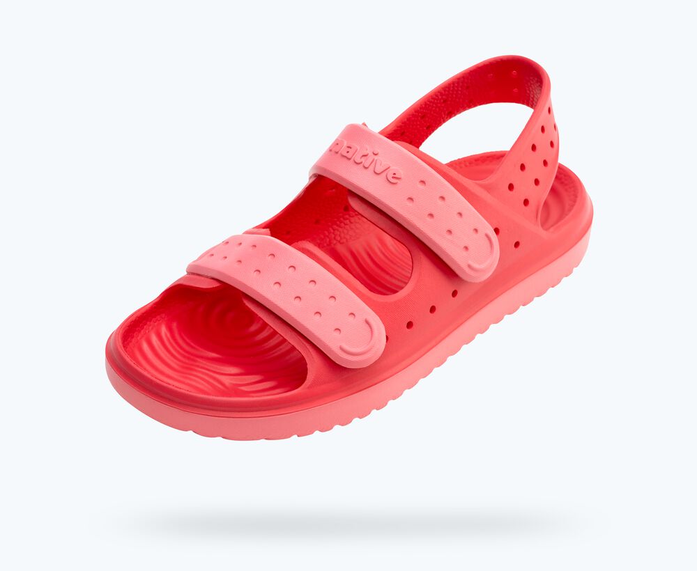 NATIVE - Chase Big Kid - Flamingo Pink - Two Giraffes Children's Footwear