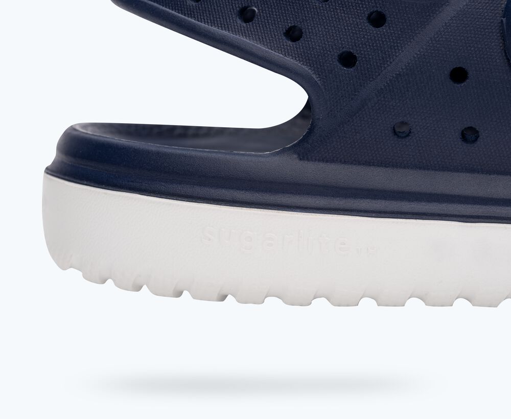 NATIVE - Chase Big Kids - Blue/White - Two Giraffes Children's Footwear