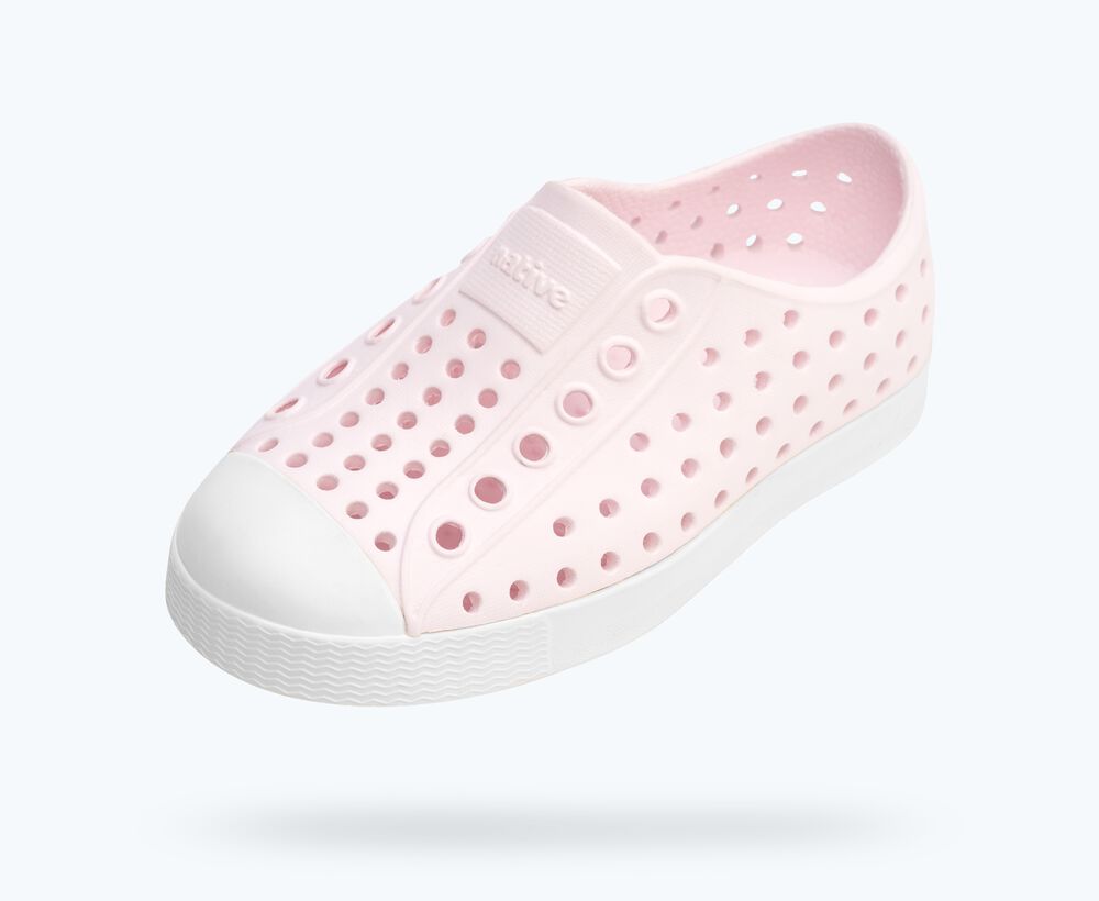 NATIVE - Jefferson Child - Milk Pink/ Shell White - Two Giraffes Children's Footwear