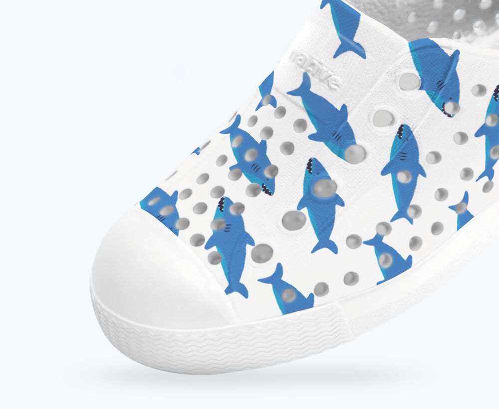 NATIVE - Jefferson - Sharks - Two Giraffes Children's Footwear