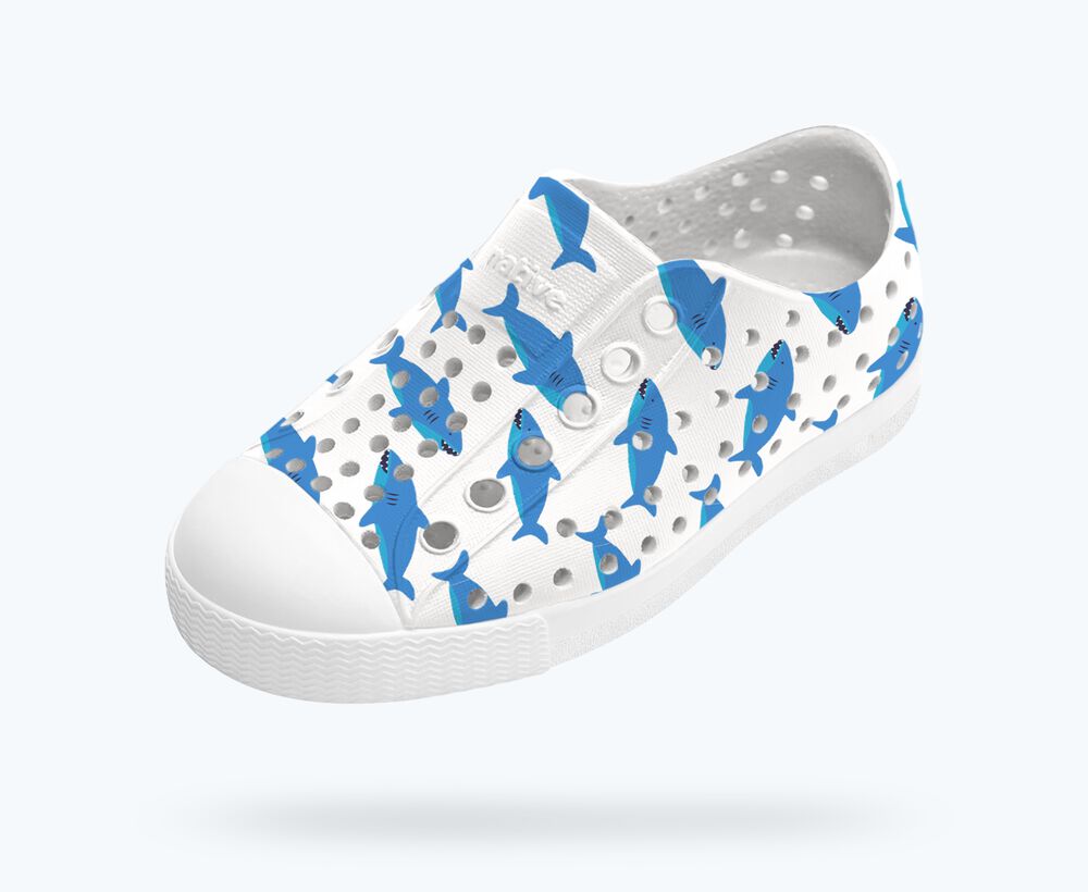 NATIVE - Jefferson - Sharks - Two Giraffes Children's Footwear