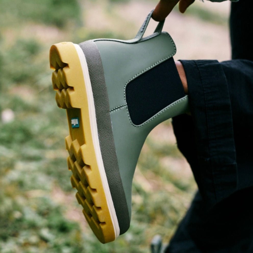 NATIVE - Kensington Chelsea - Olivine Green - Two Giraffes Children's Footwear