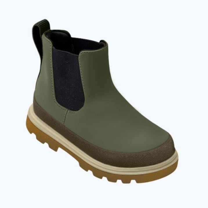 NATIVE - Kensington Chelsea - Olivine Green - Two Giraffes Children's Footwear