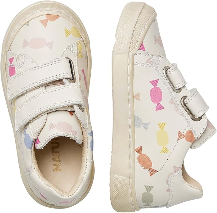 Naturino - Eindhoven - White Candy - Two Giraffes Children's Footwear
