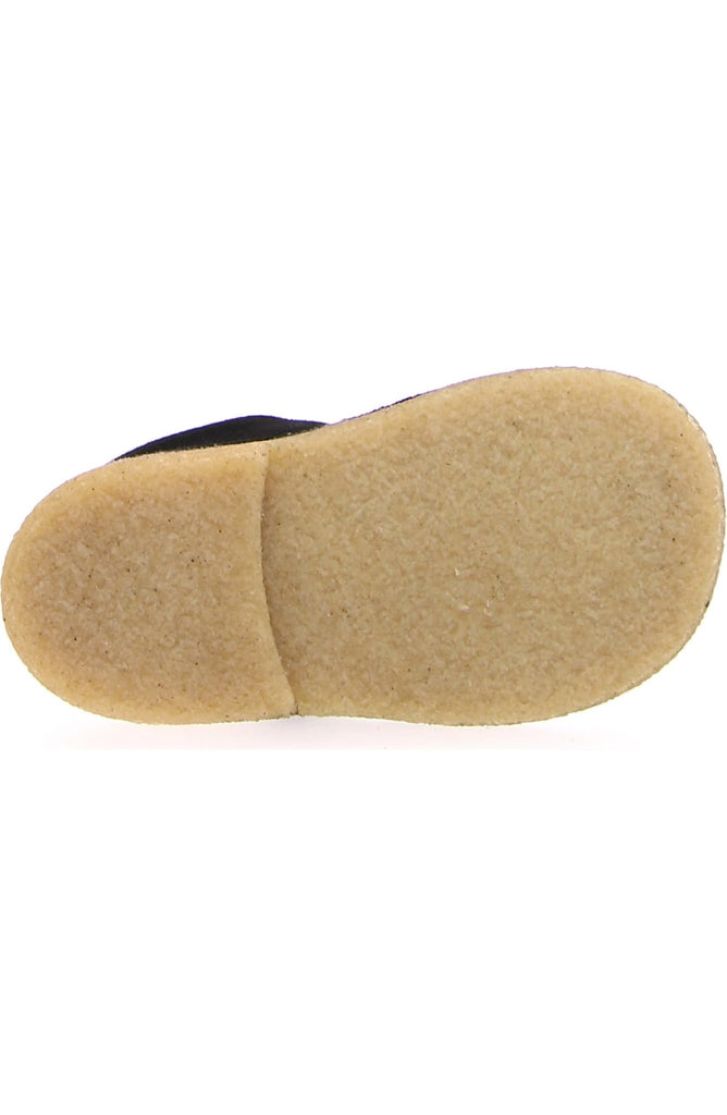 NATURINO - Milky Suede Desert Boot - Black - Two Giraffes Children's Footwear