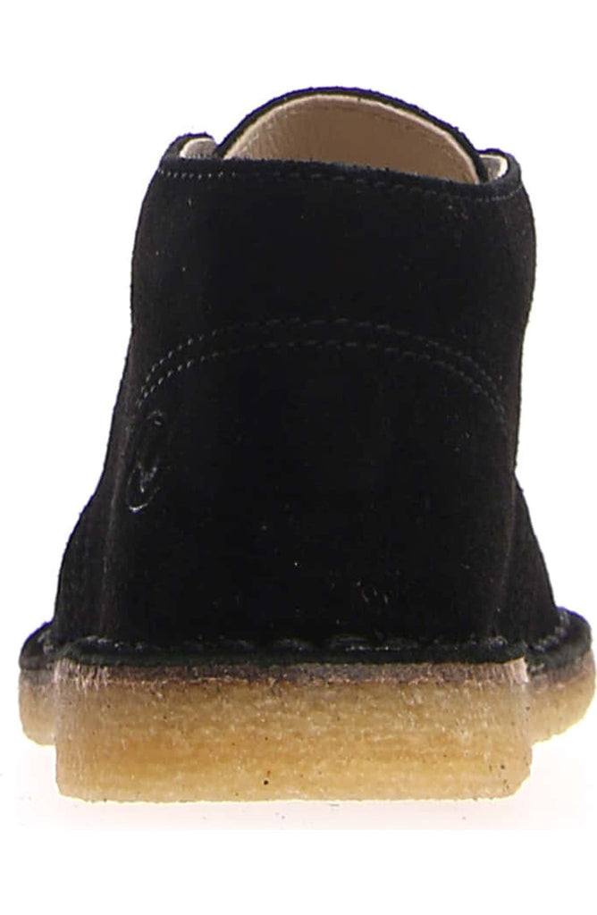 NATURINO - Milky Suede Desert Boot - Black - Two Giraffes Children's Footwear