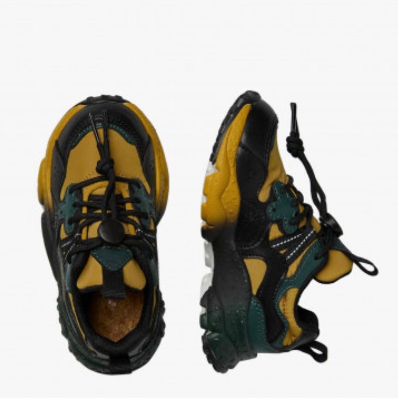 NATURINO - Yamano 3 Junior - Black/Tan - Two Giraffes Children's Footwear