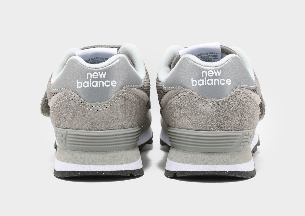 New Balance - 574 Core Hook & Loop - Grey - Two Giraffes Children's Footwear