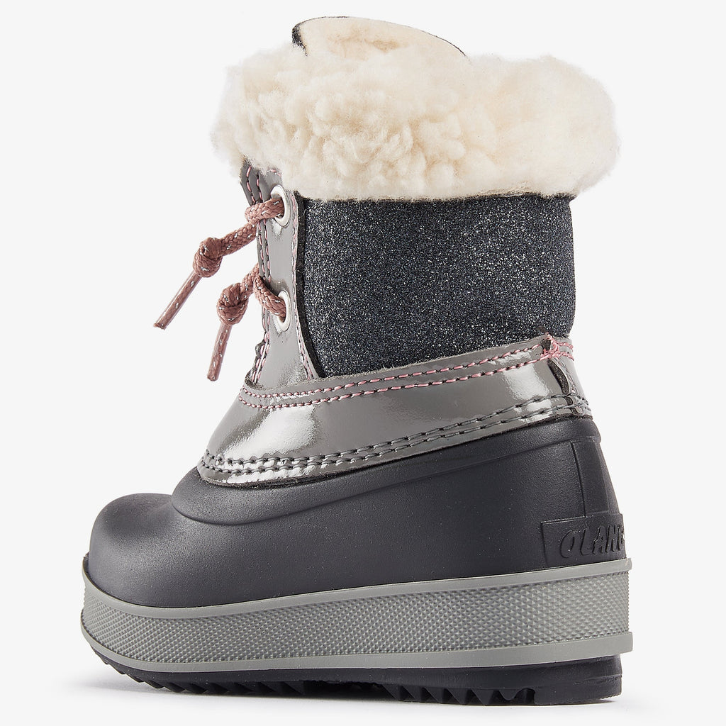 OLANG Ape Boot Argento Lux - Two Giraffes Children's Footwear