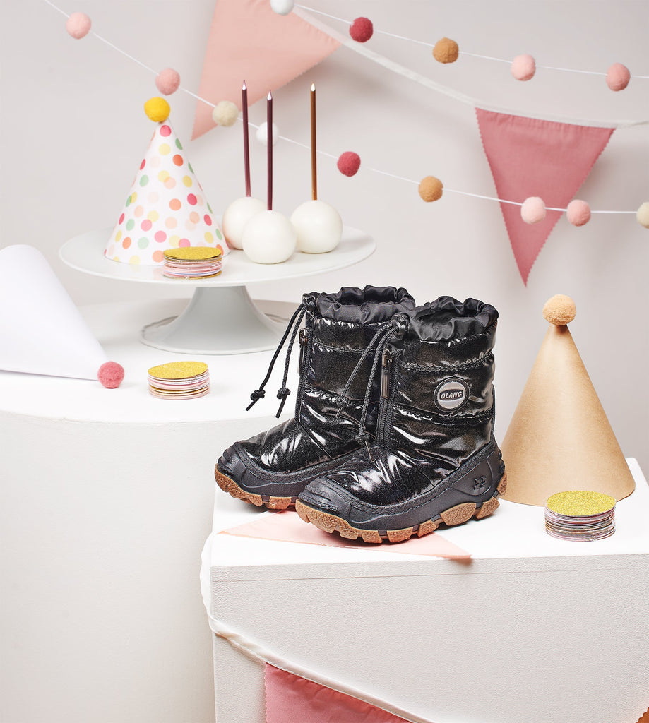 OLANG - Eolo - Ice Nero - Two Giraffes Children's Footwear