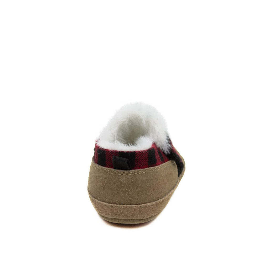 ROBEEZ - Blake First Kicks Rust/Plaid - Two Giraffes Children's Footwear