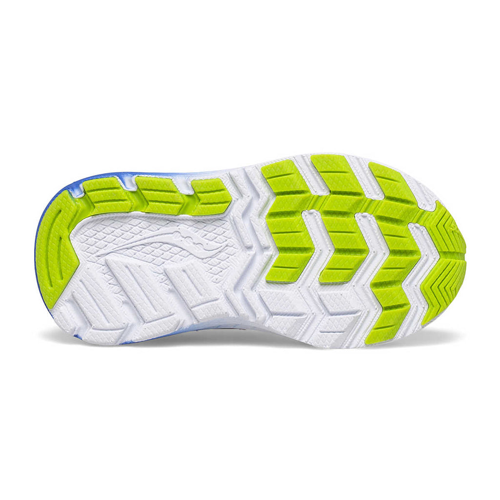 SACUONY - Ride 10 Jr. Sneaker - Navy/Green - Two Giraffes Children's Footwear