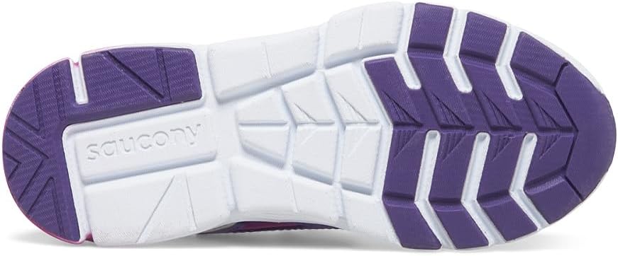 Saucony - Big Kid's Flash A/C 3.0 Sneaker - Teal/Purple/Chrome - Two Giraffes Children's Footwear