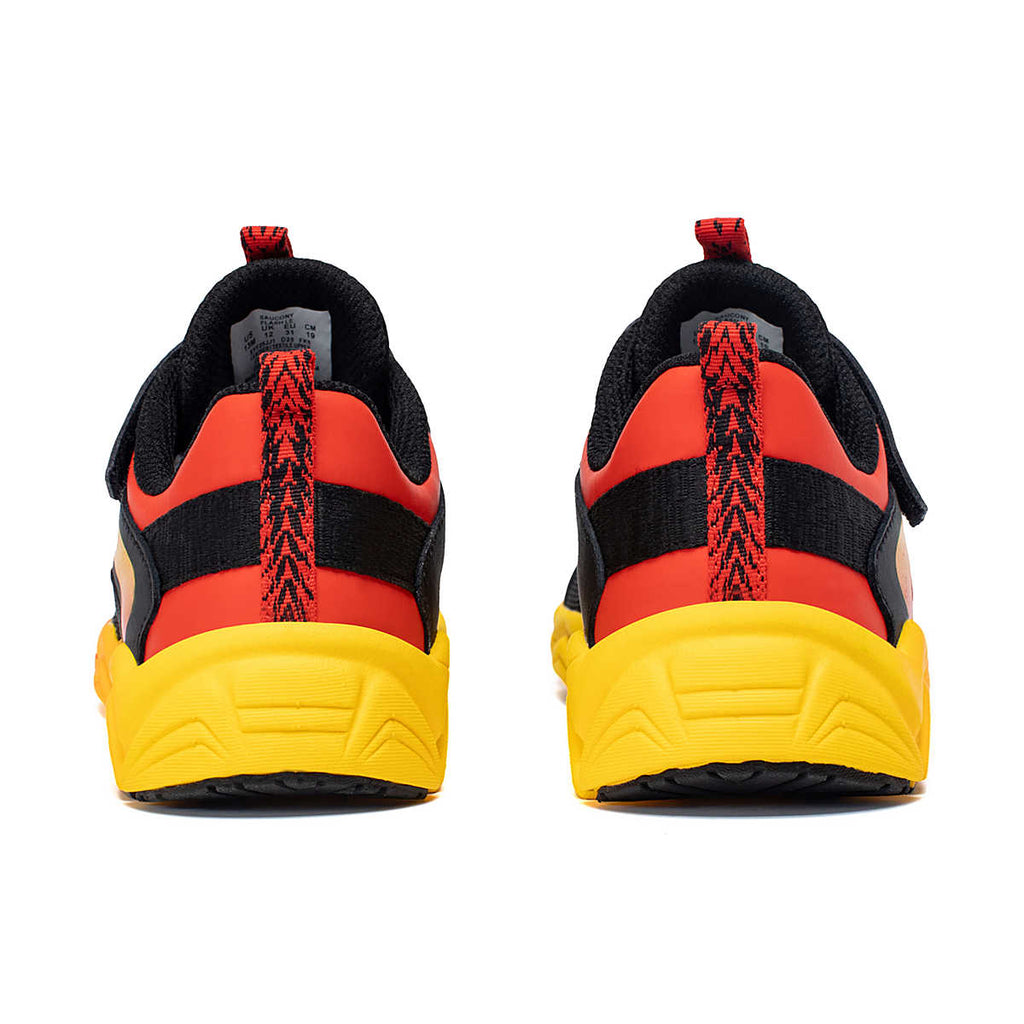 Saucony - Flash LE - Black/Red - Two Giraffes Children's Footwear