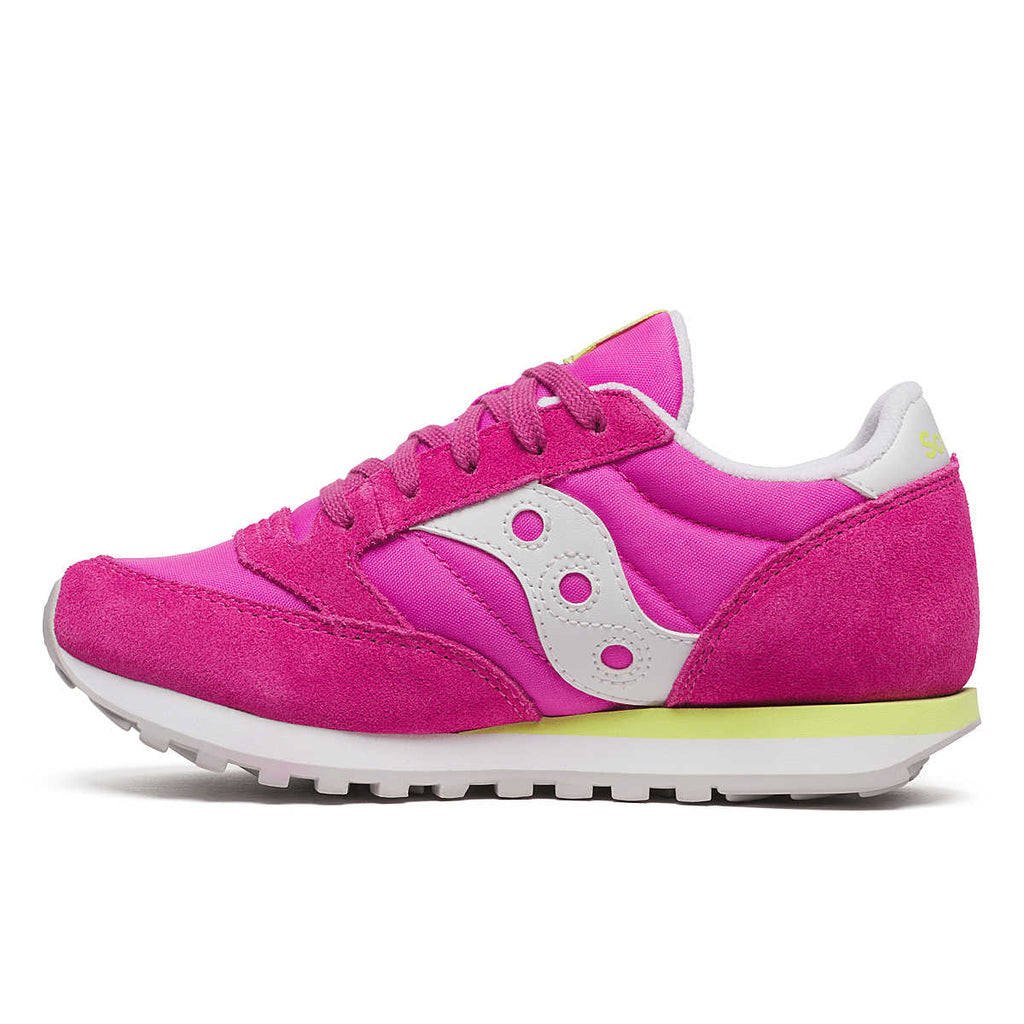 SAUCONY - Jazz Original - Pink/Lime - Two Giraffes Children's Footwear