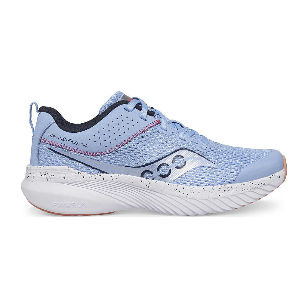 SAUCONY - Kinvara 14 A/C Sneaker - Light Blue - Two Giraffes Children's Footwear