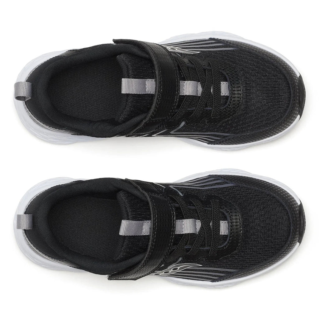 Saucony - Wind 3.0 A/C - Black - Two Giraffes Children's Footwear