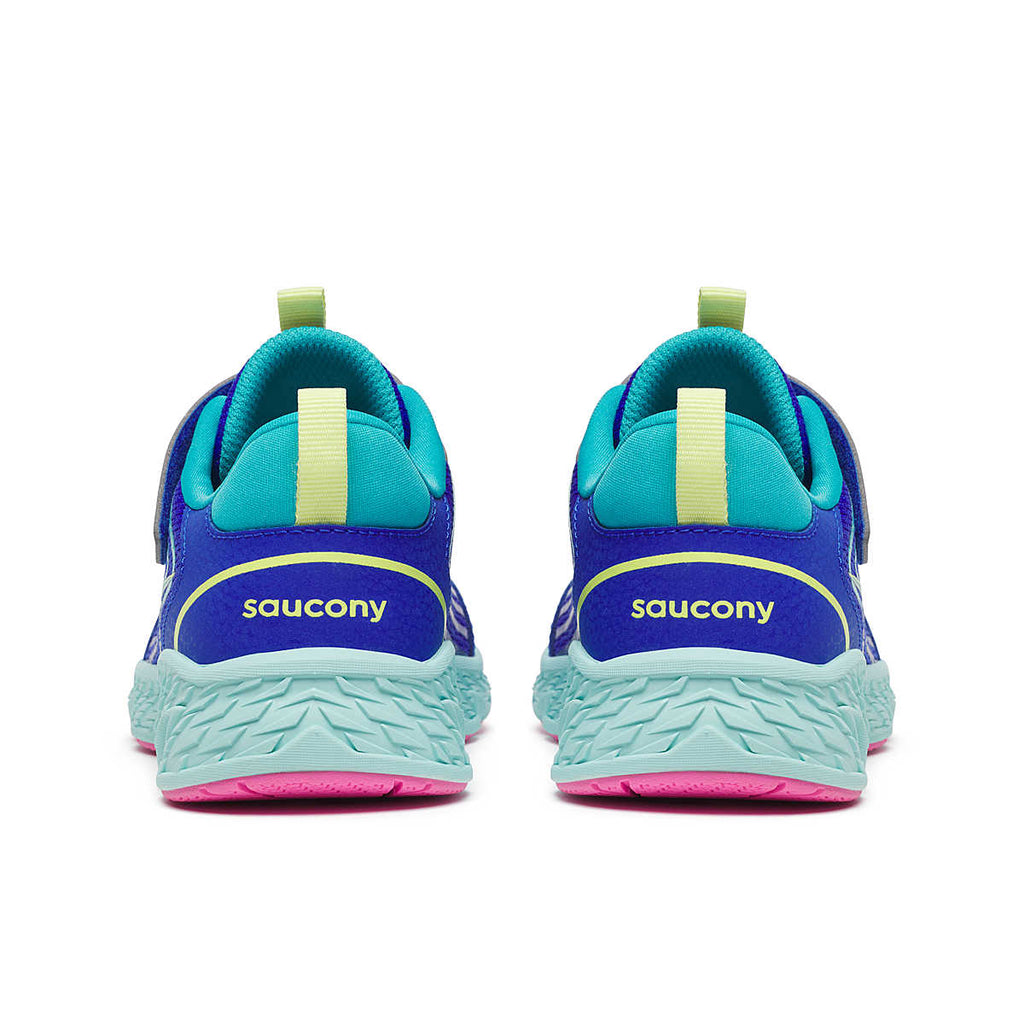 Saucony - Wind 3.0 A/C - Purple/Turq - Two Giraffes Children's Footwear