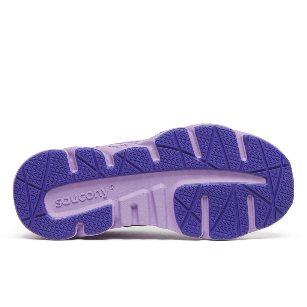 SAUCONY - Wind 3.0 Sneaker - Silver/Purple - Two Giraffes Children's Footwear