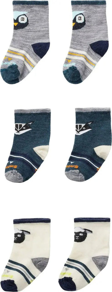 Smartwool - Toddler Trio Socks - Two Giraffes Children's Footwear