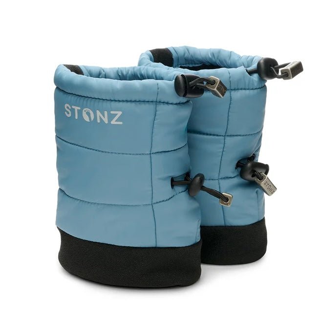 STONZ - Baby Puffer Booties - Denim - Two Giraffes Children's Footwear