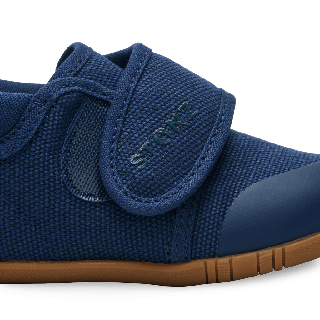 STONZ - Cruiser Natural Baby - Navy - Two Giraffes Children's Footwear