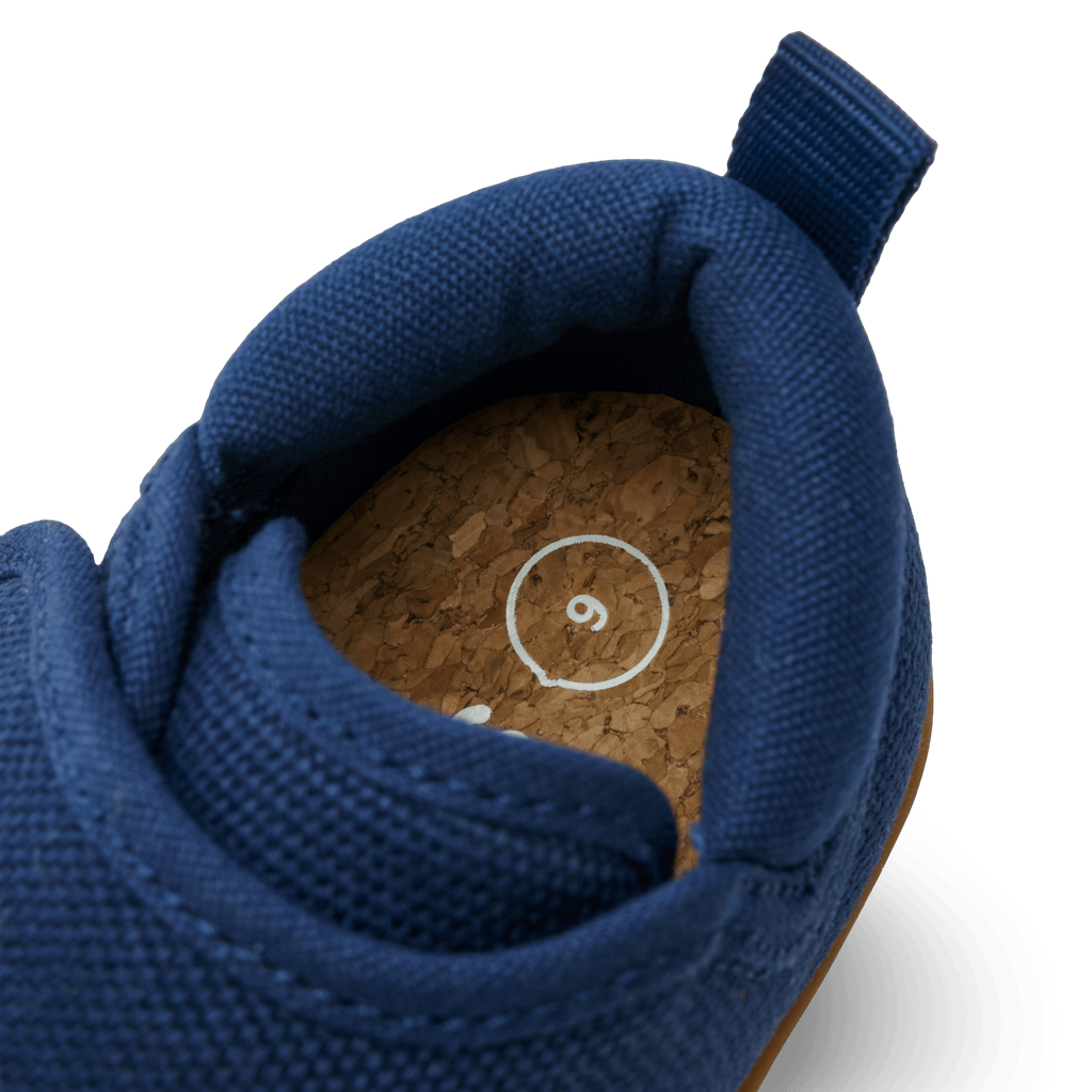 STONZ - Cruiser Natural Baby - Navy - Two Giraffes Children's Footwear