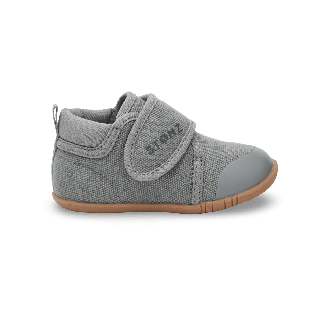 STONZ - Cruiser Natural Baby - Steel - Two Giraffes Children's Footwear