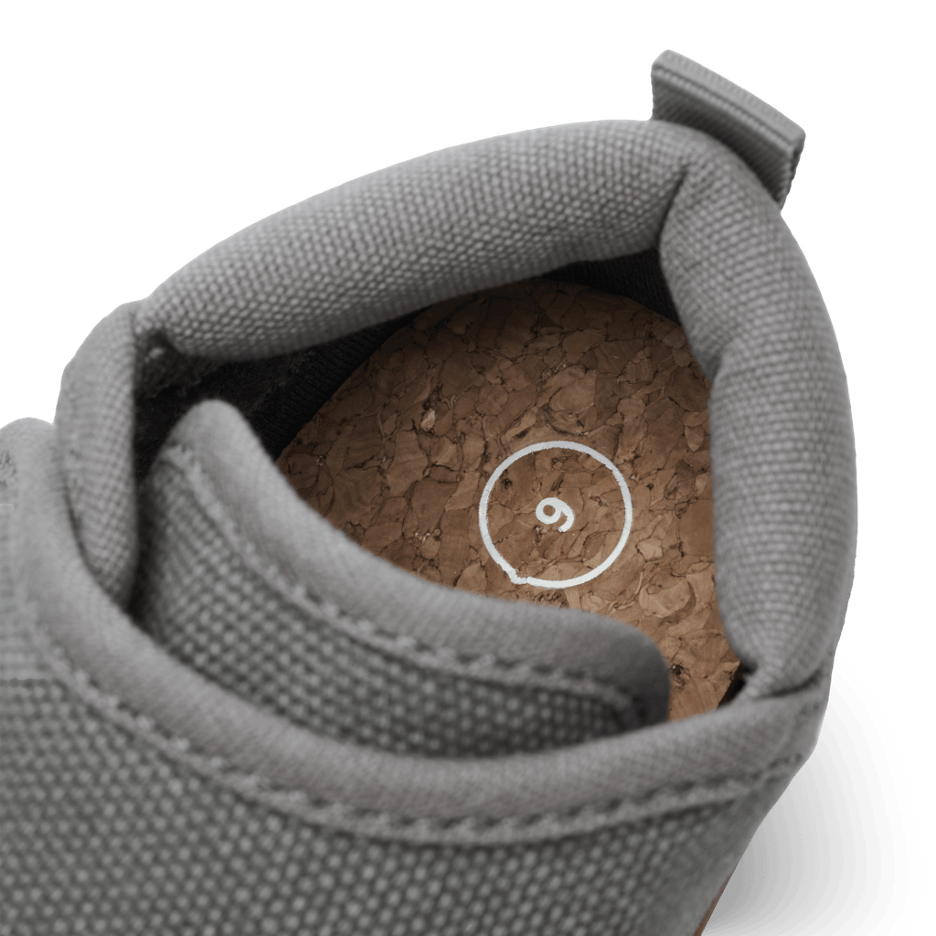 STONZ - Cruiser Natural Baby - Steel - Two Giraffes Children's Footwear