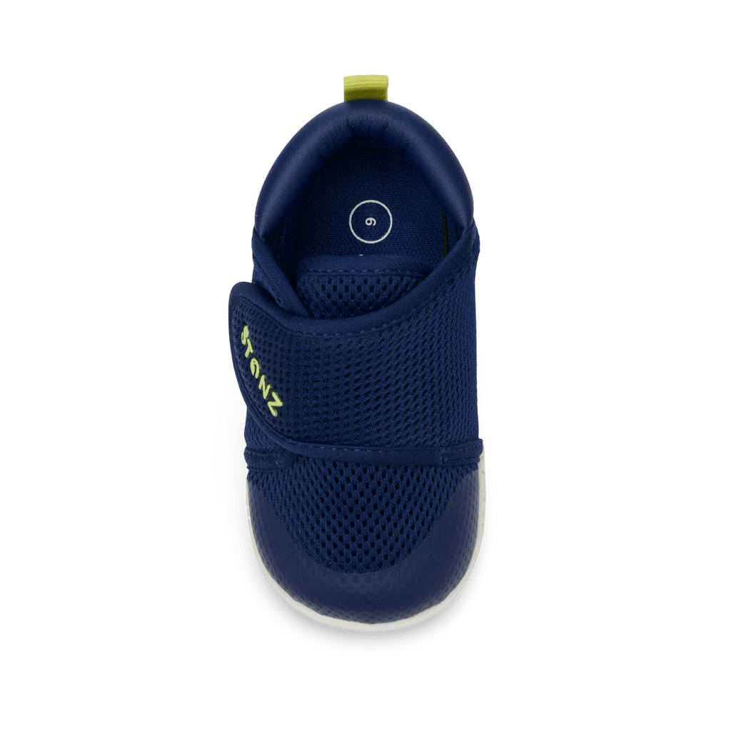 STONZ - Cruiser, Navy/Lantern Green - Two Giraffes Children's Footwear