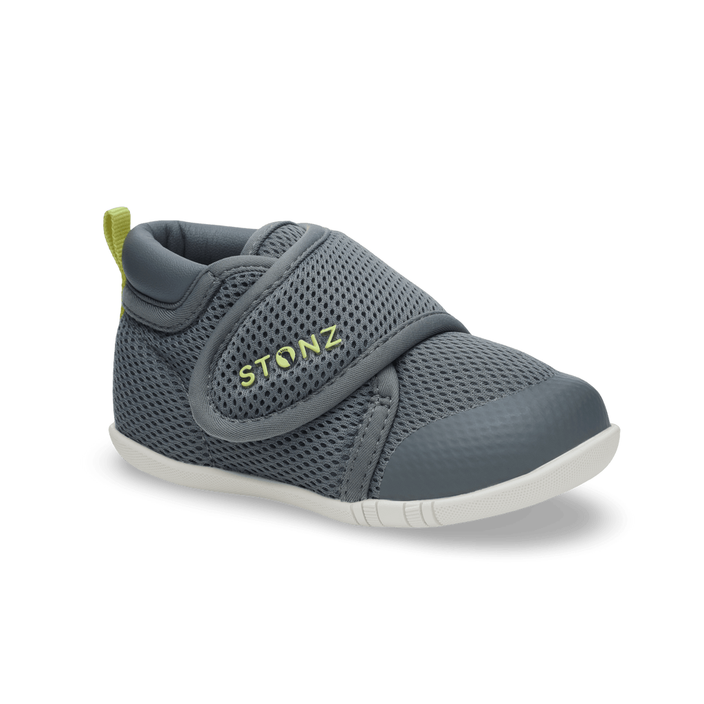 STONZ - Cruiser - Steel/Lantern Green - Two Giraffes Children's Footwear