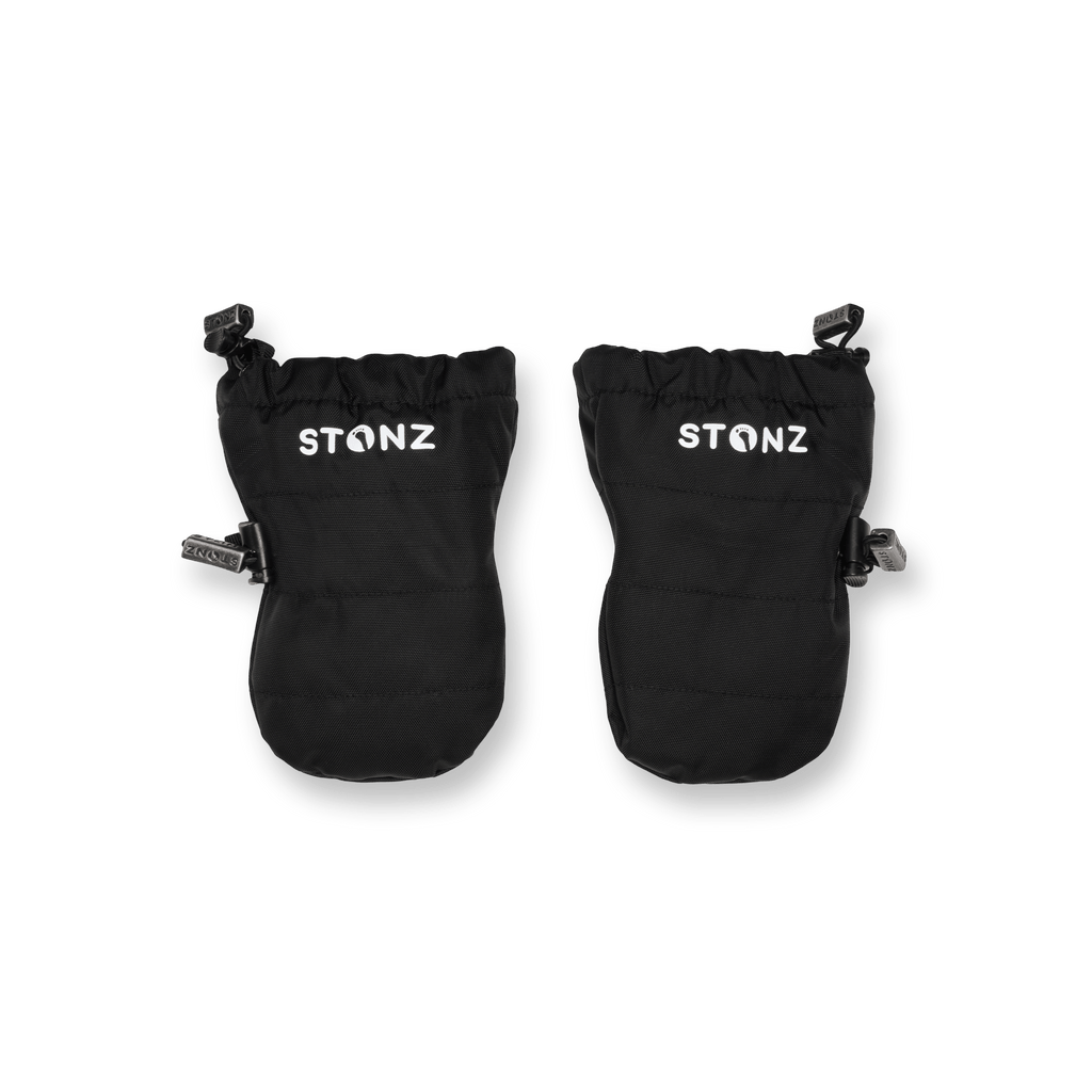 STONZ - Kid Fleece Mitts - Black - Two Giraffes Children's Footwear