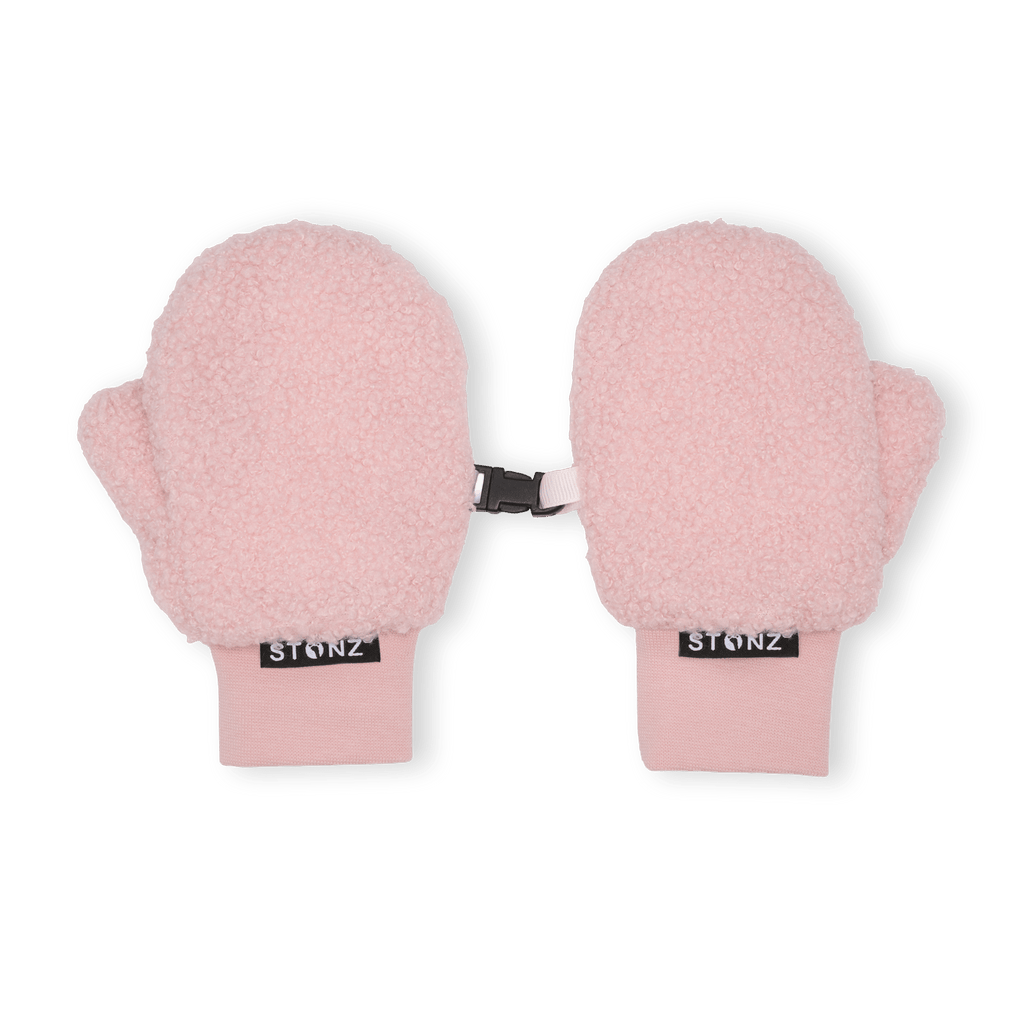 STONZ - Kid Fleece Mitts - Haze Pink - Two Giraffes Children's Footwear